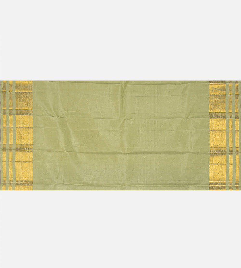 Green Kanchipuram Silk Saree