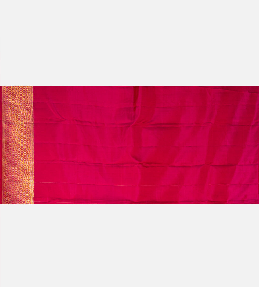 Pink Kanchipuram Silk Saree