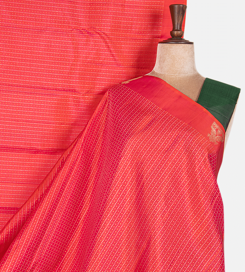 Pink Kanchipuram Silk Saree