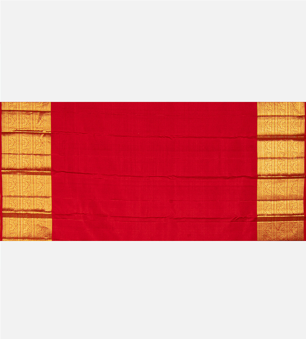Light Beige Kanchipuram Silk Saree