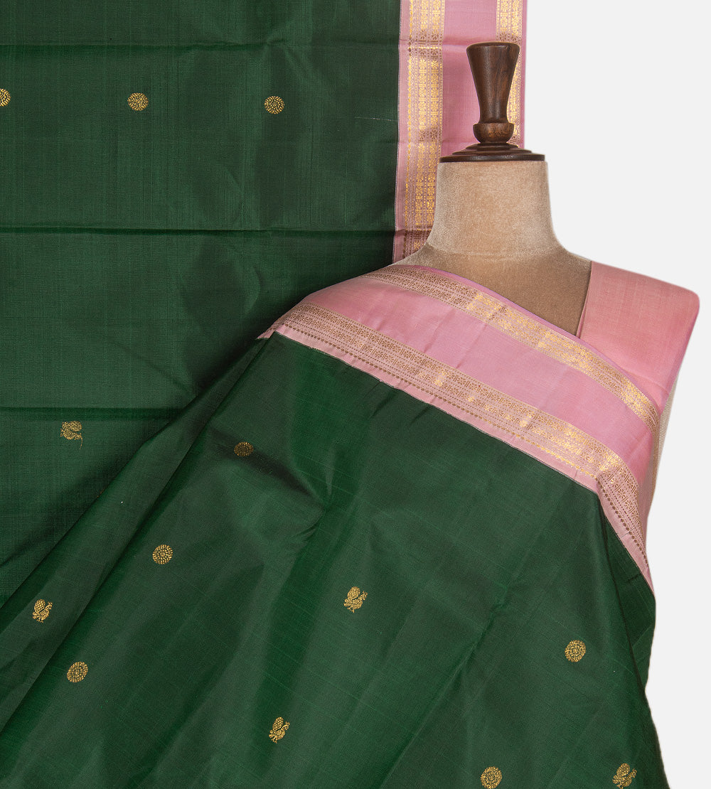Green Kanchipuram Silk Saree