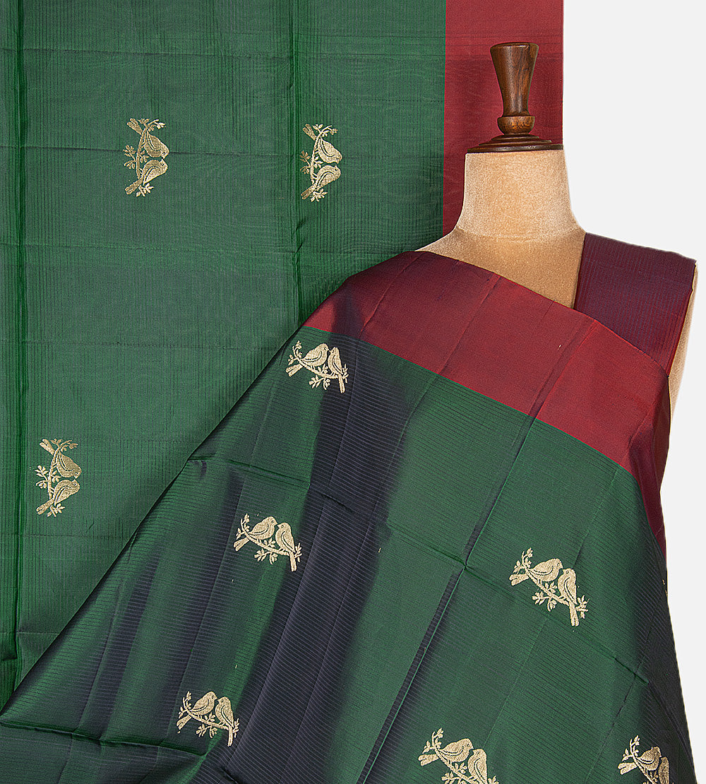 Green Soft Silk Saree