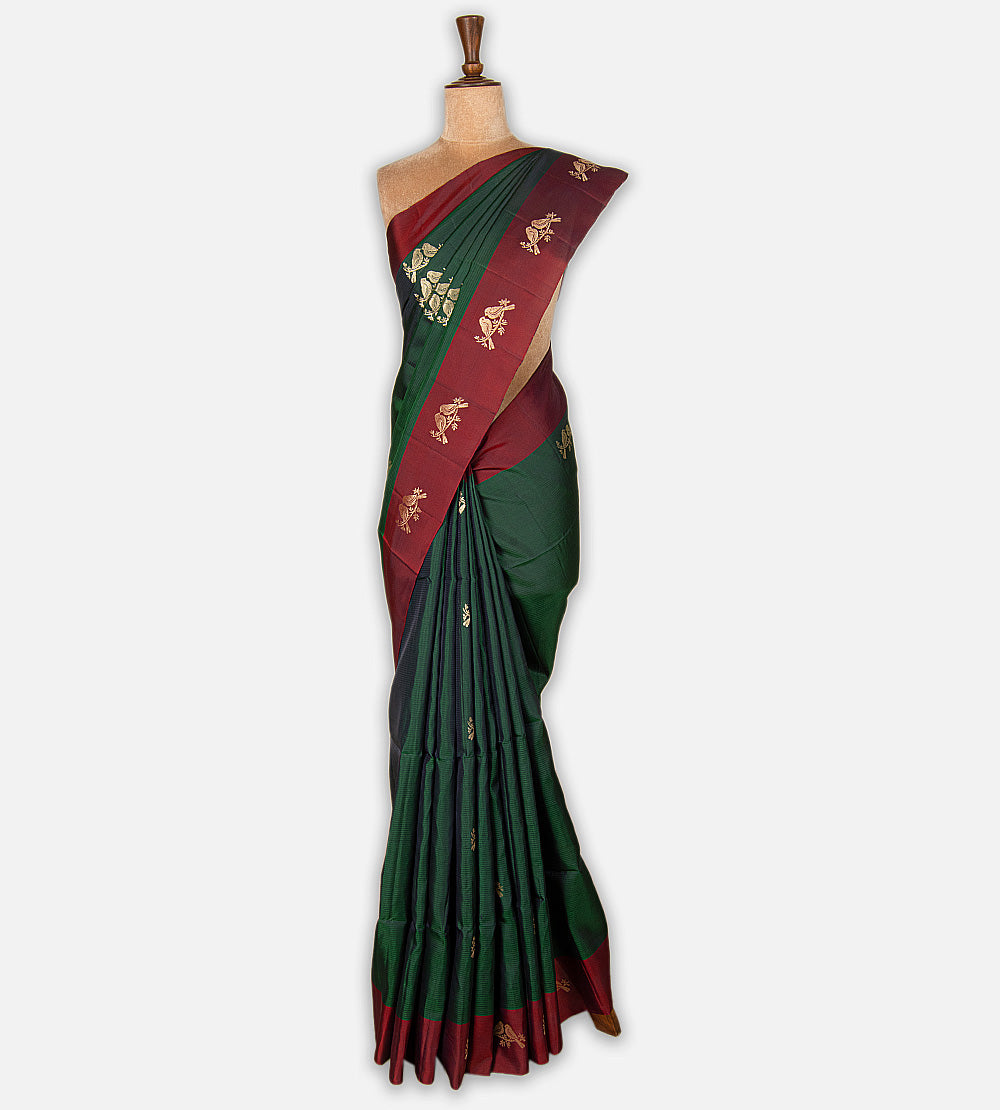 Green Soft Silk Saree