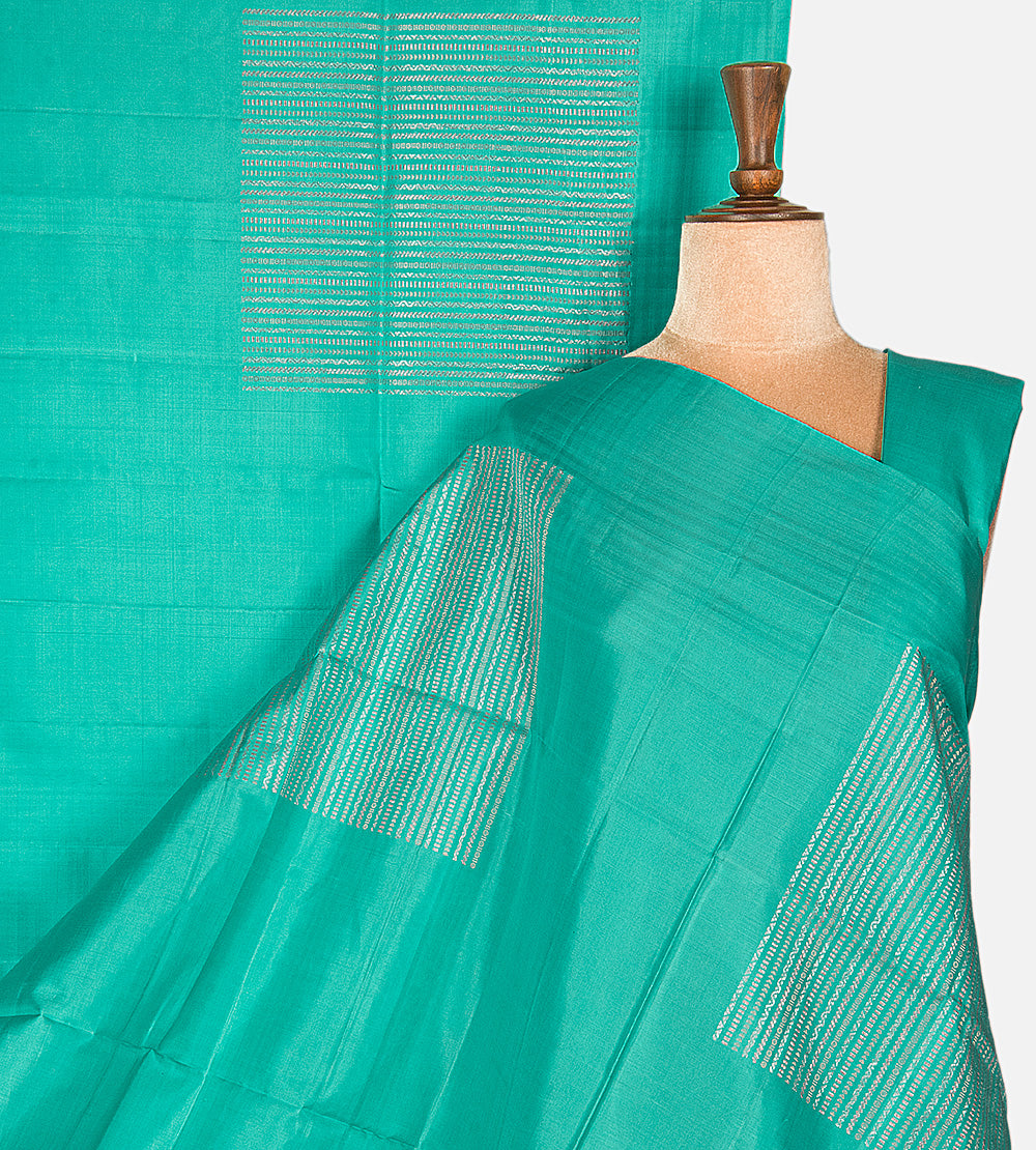 Blue Soft Silk Saree