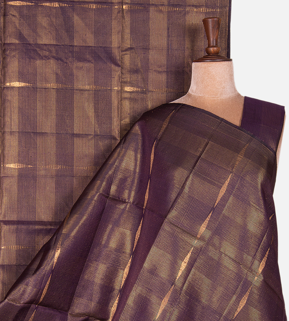 Dark Purple Soft Silk Saree