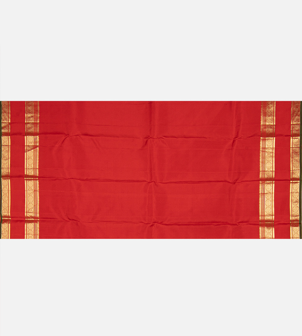 Red Kanchipuram Silk Saree