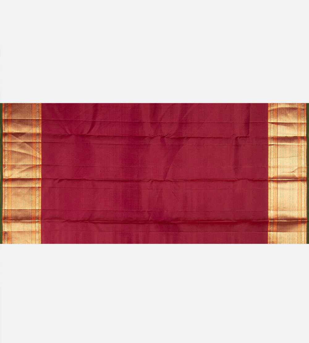 Blue Kanchipuram Silk Saree