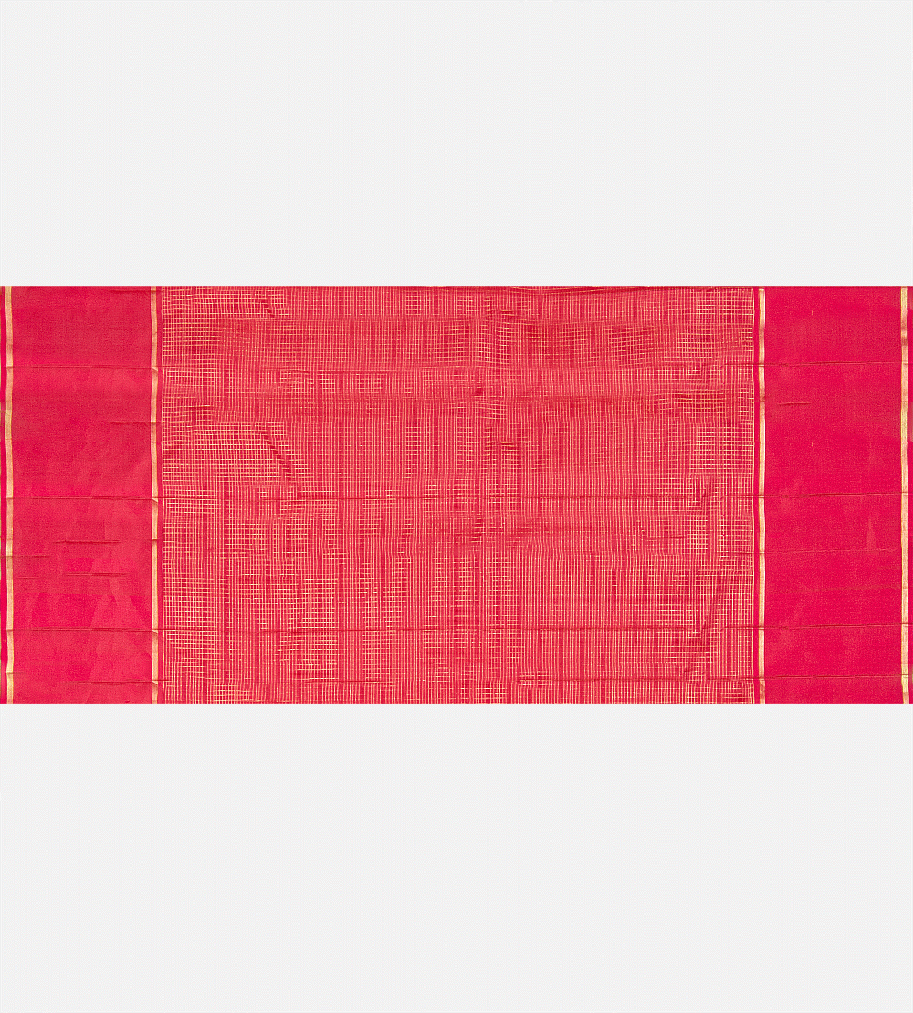 Orange Kanchipuram Silk Saree