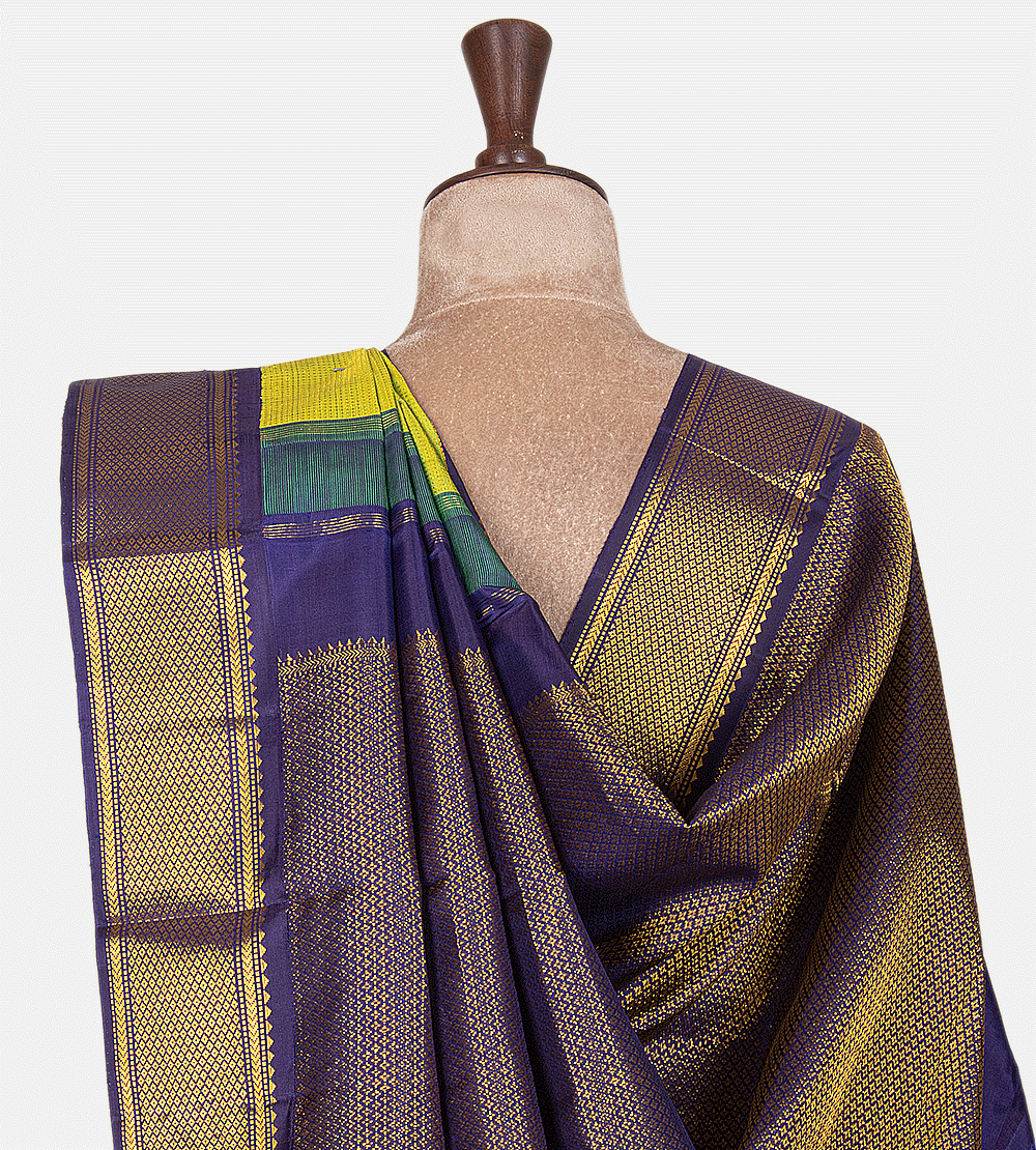 Light Green Kanchipuram Silk Saree