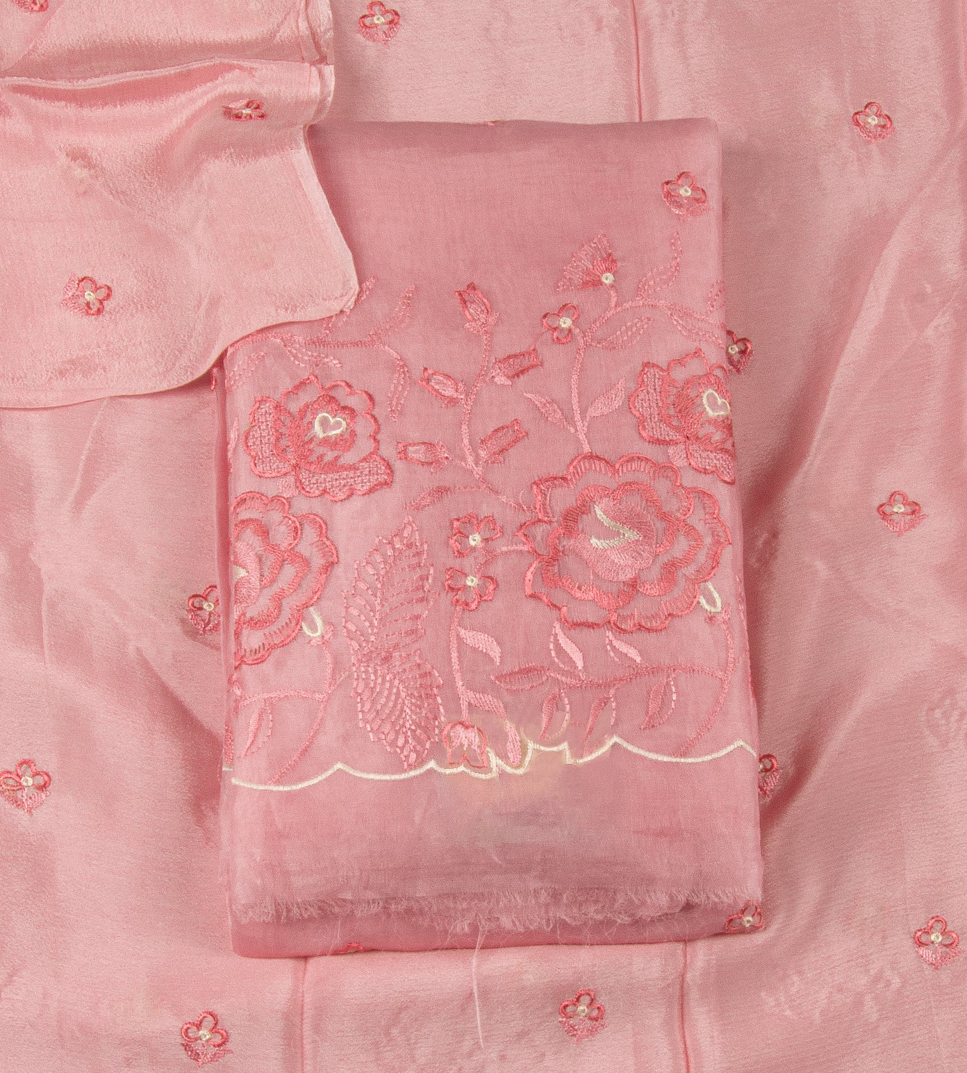 Light Pink Organza Salwar