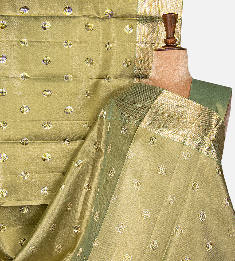 Green Kanchipuram Silk Saree