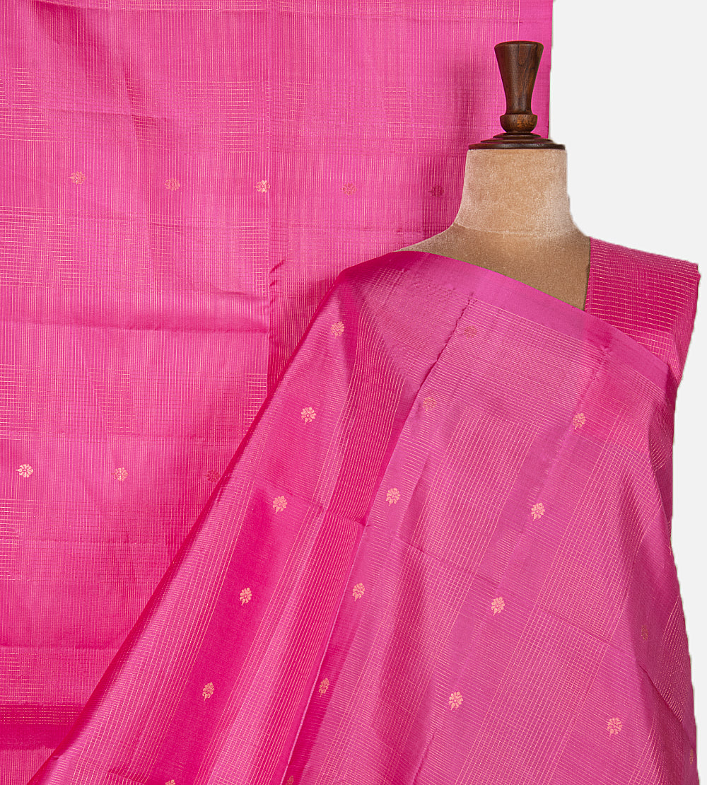 Pink Soft Silk Saree