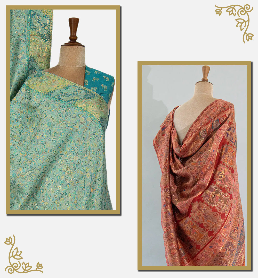 The Knockout Drape from Kashmir