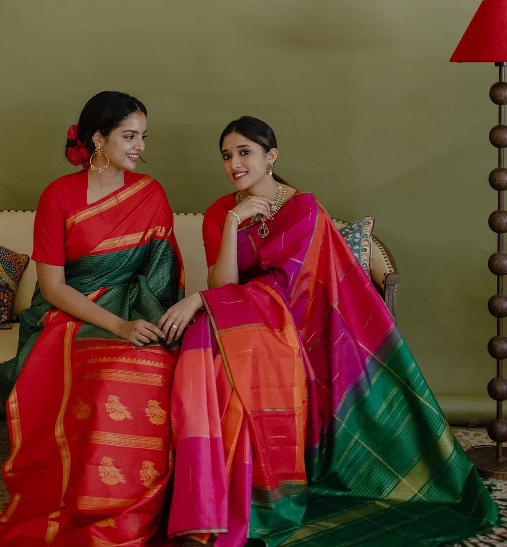 The Journey of a Bridal Saree: A Story of Loom and Love