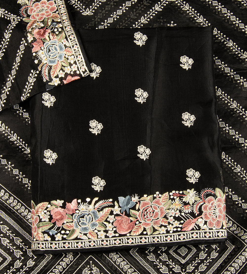 Black Organza Salwar