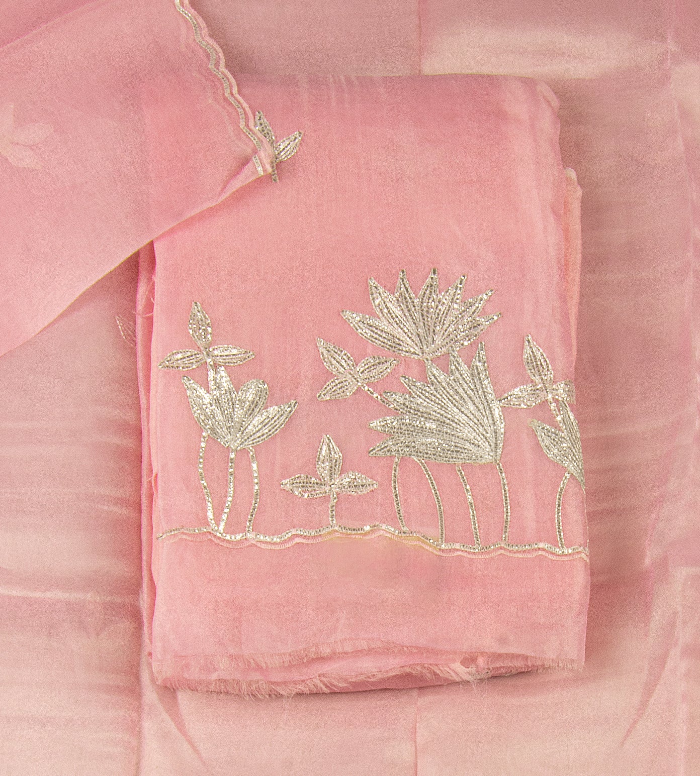 Light Pink Organza Salwar