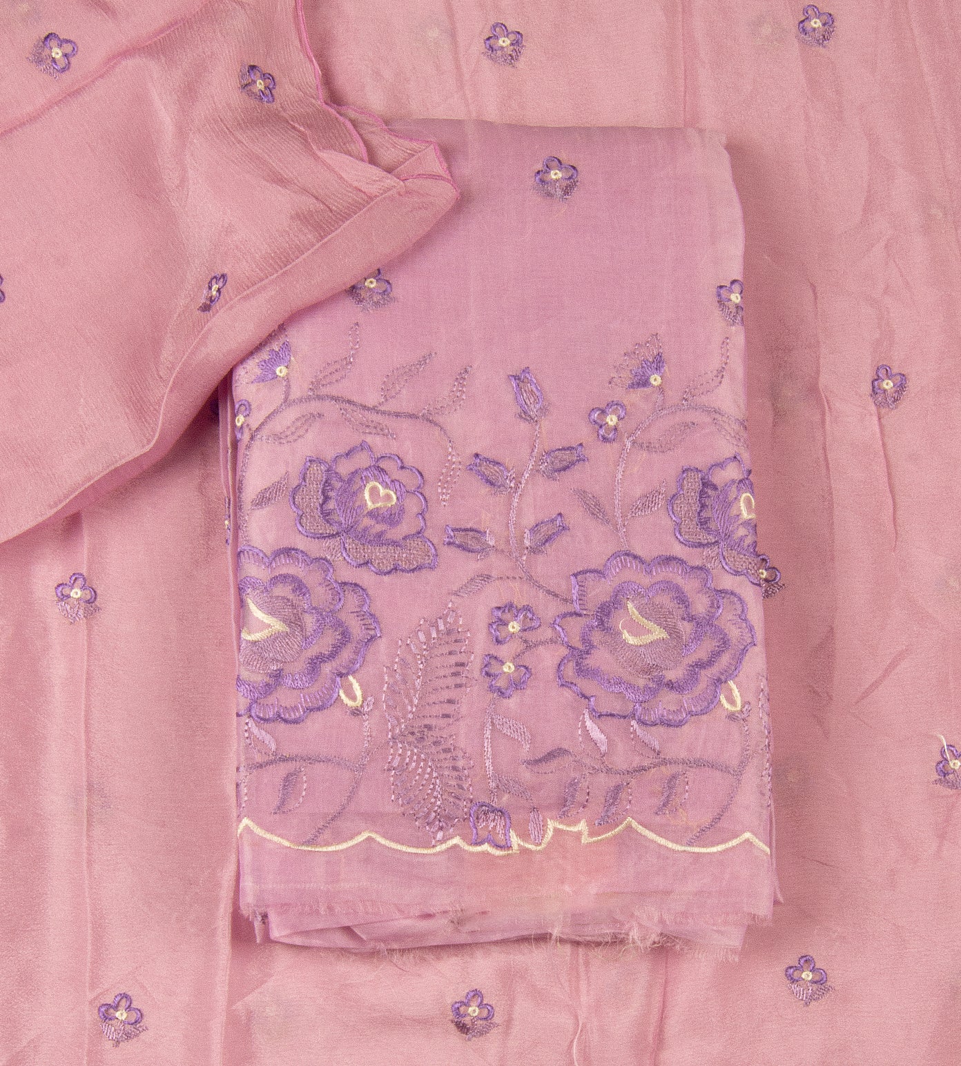 Light Pink Organza Salwar