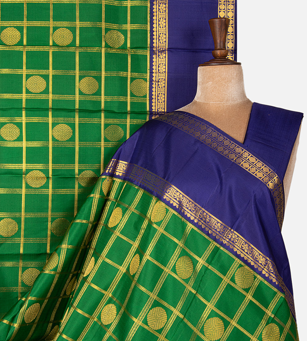 Green Kanchipuram Silk Saree