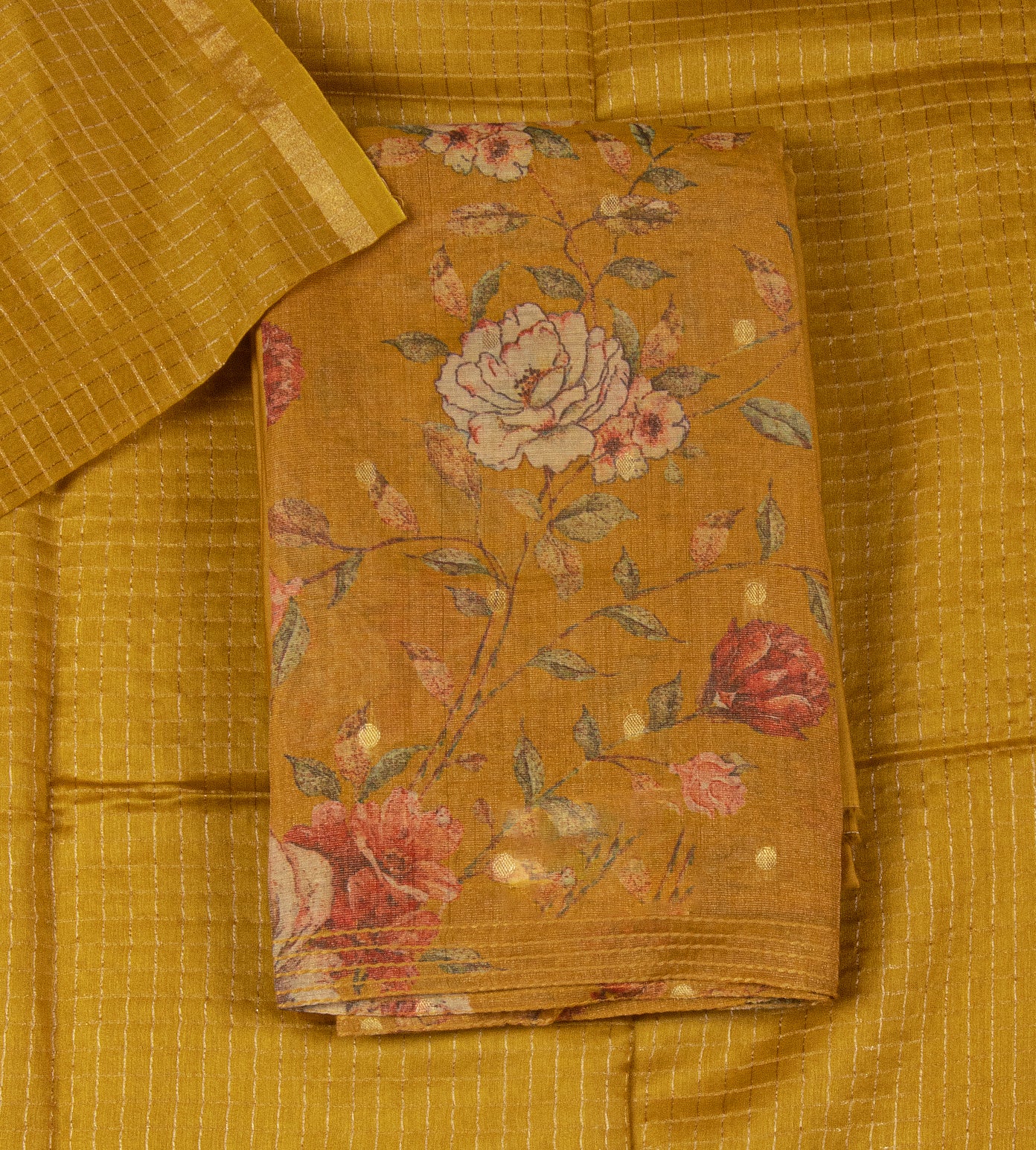 Yellow Tussar Salwar