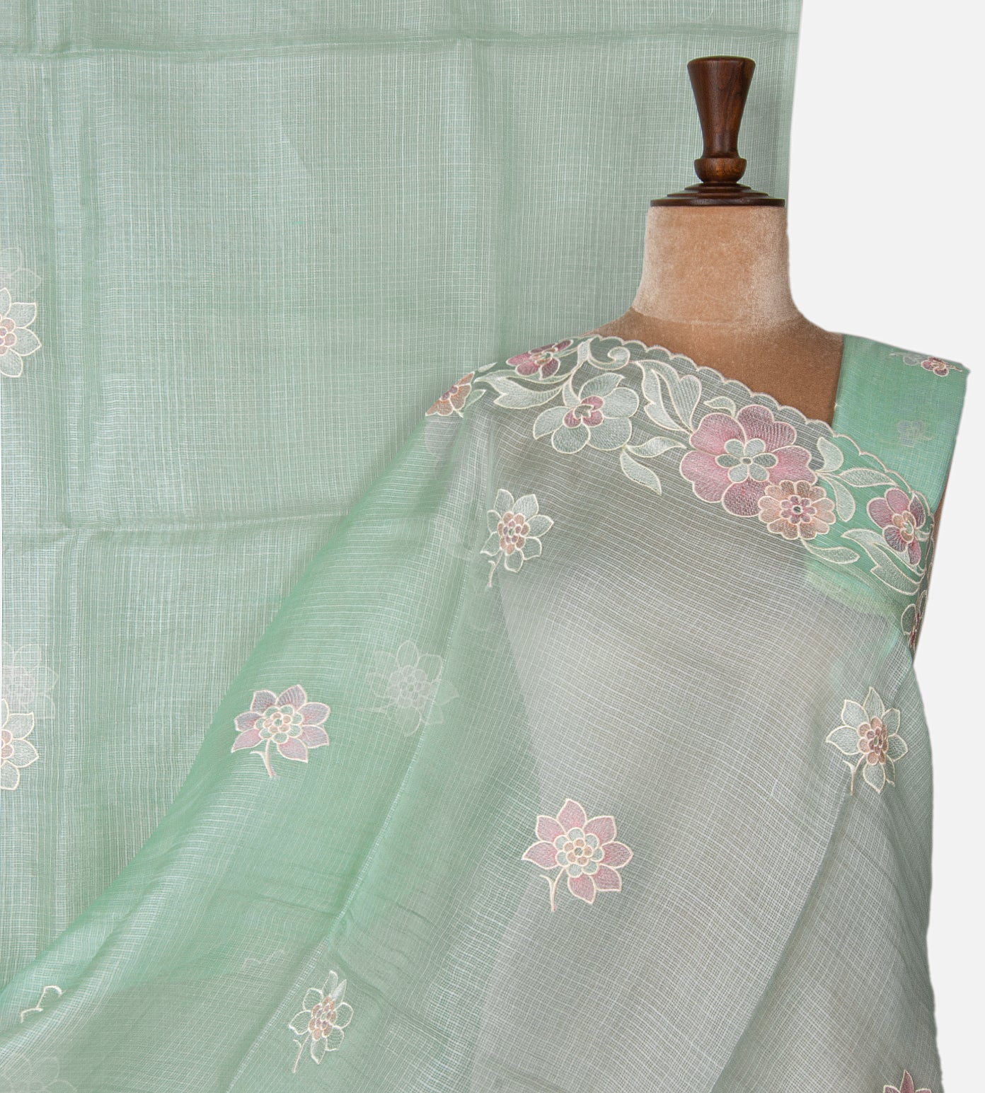 Blue Kota Silk Saree