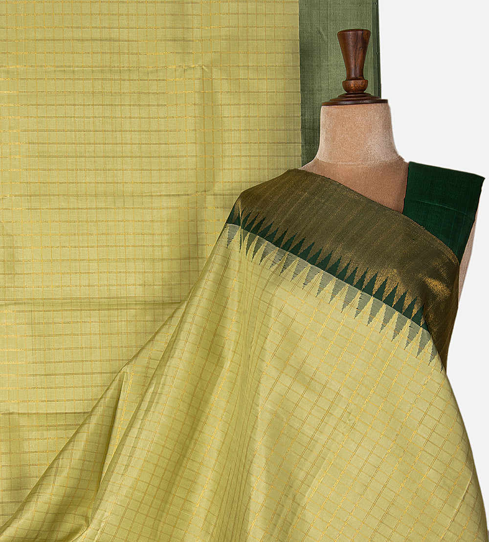 Green Kanchipuram Silk Saree