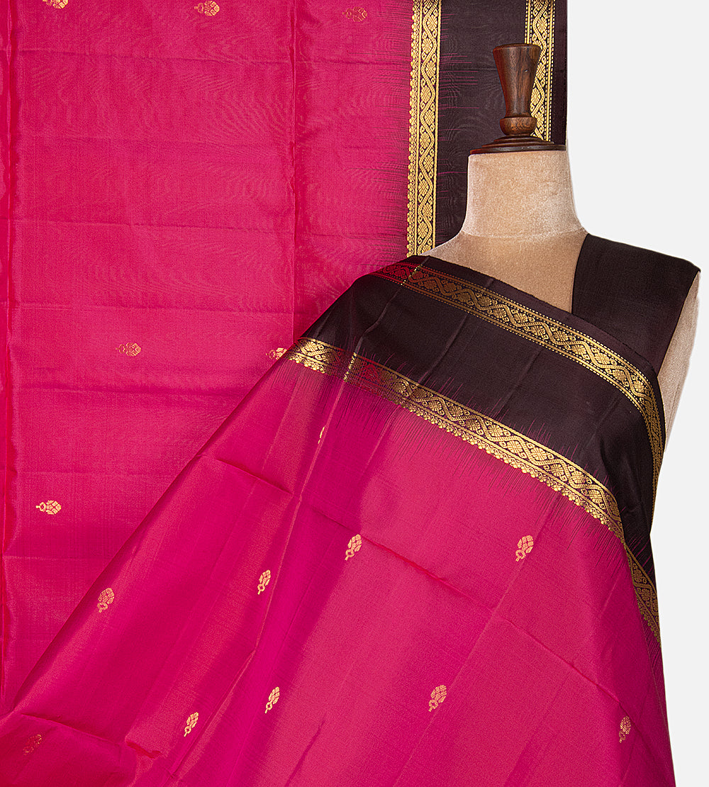 Pink Soft Silk Saree