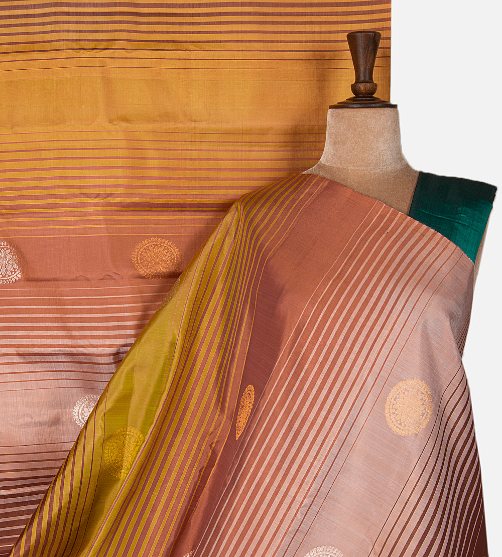 Multicolour Gadwal Silk Saree