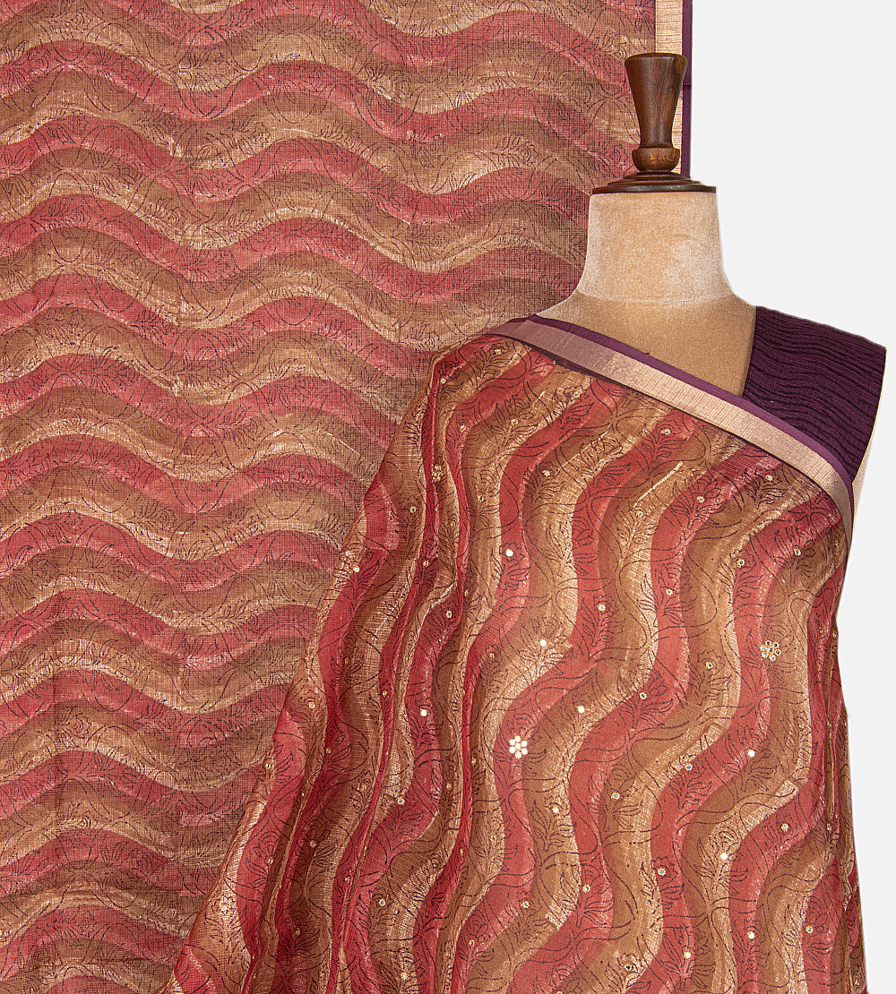 Multicolour Kota Cotton Saree