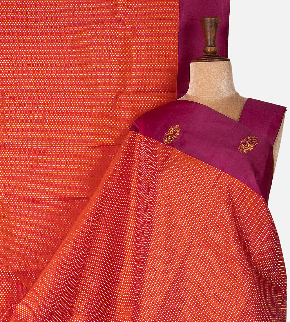 Red Kanchipuram Silk Saree
