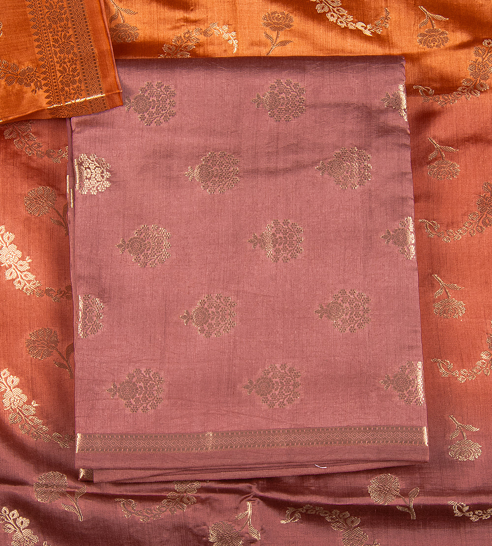 Pink Chaniya Silk Salwar