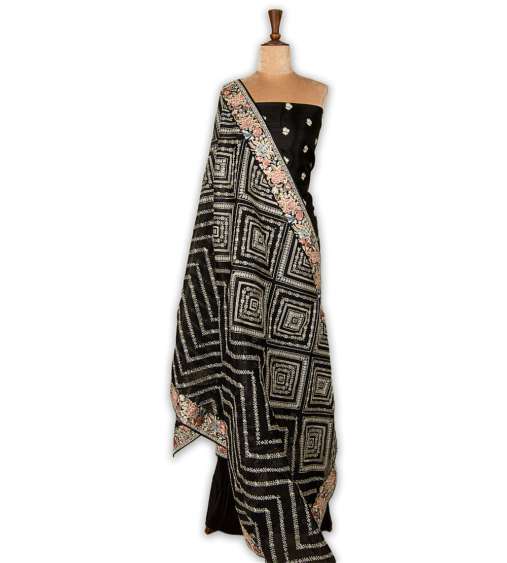 Black Organza Salwar