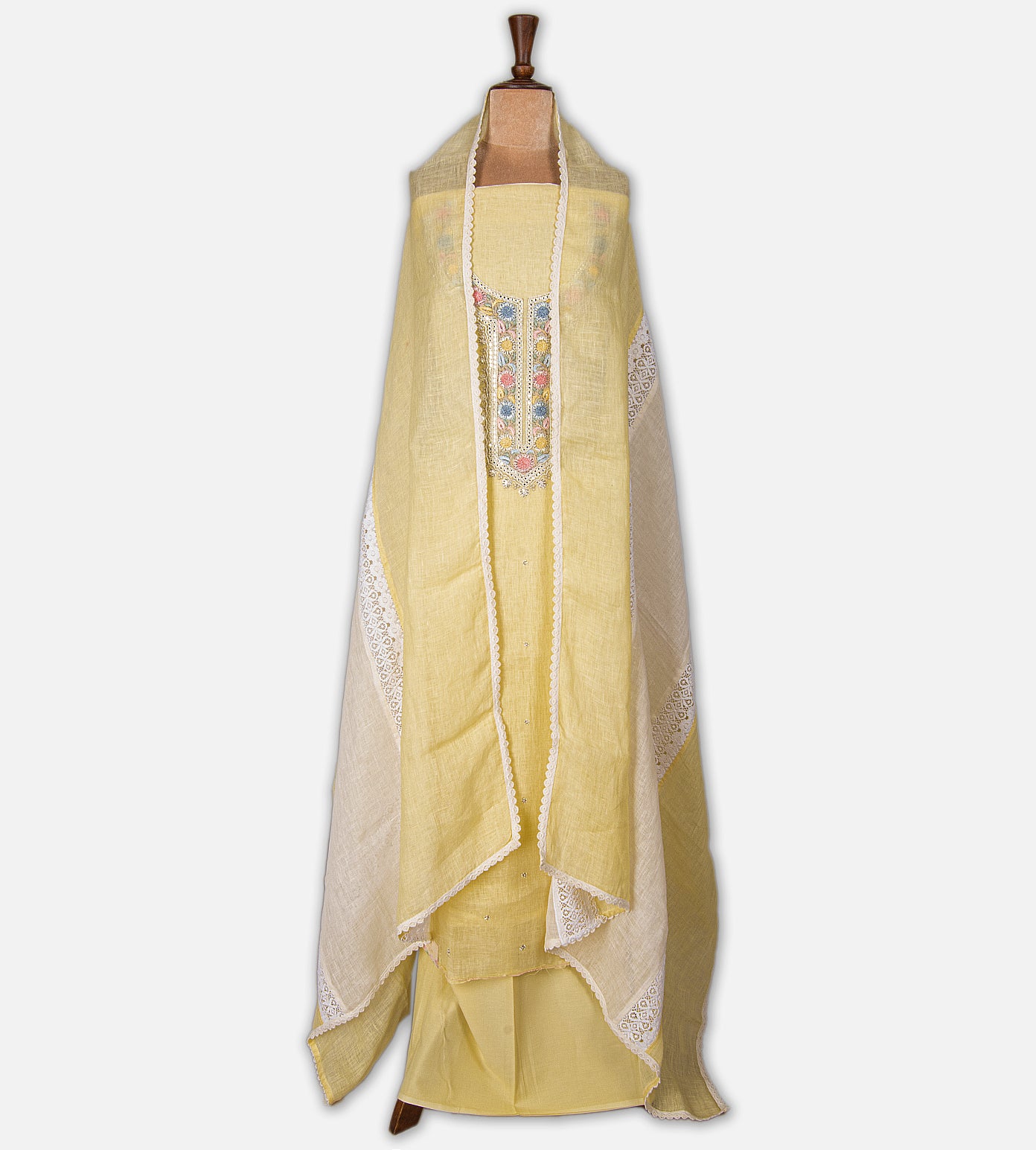 Yellow Linen Salwar