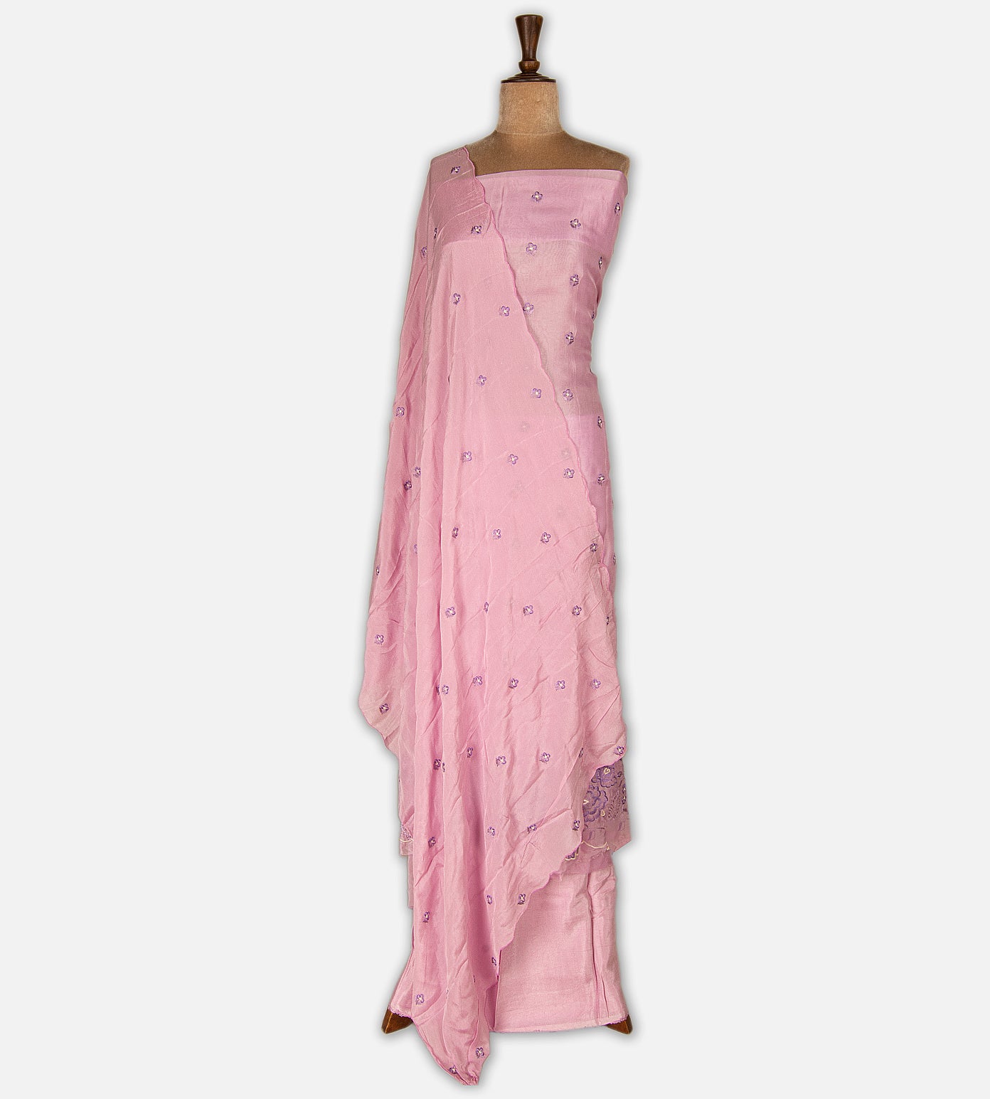 Light Pink Organza Salwar