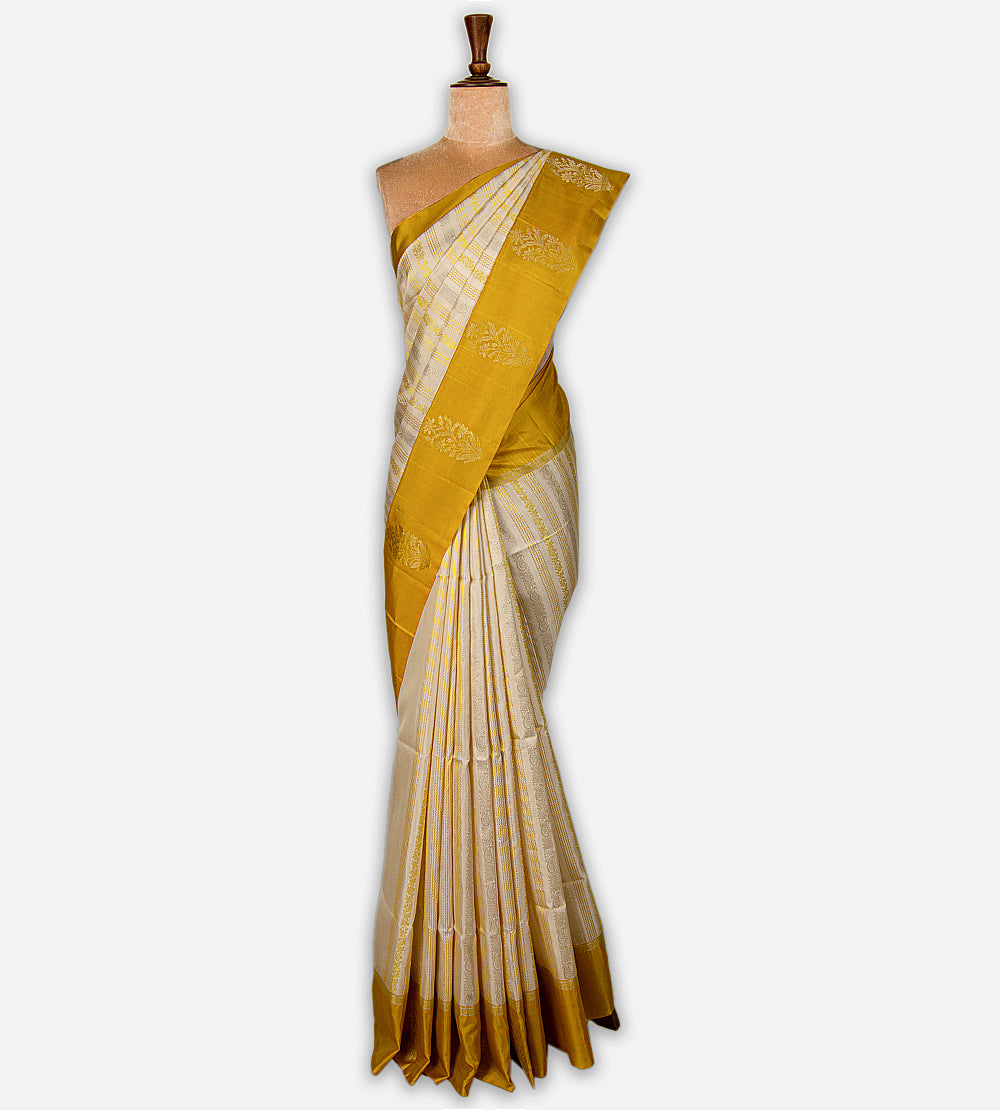 Light Beige Soft Silk Saree