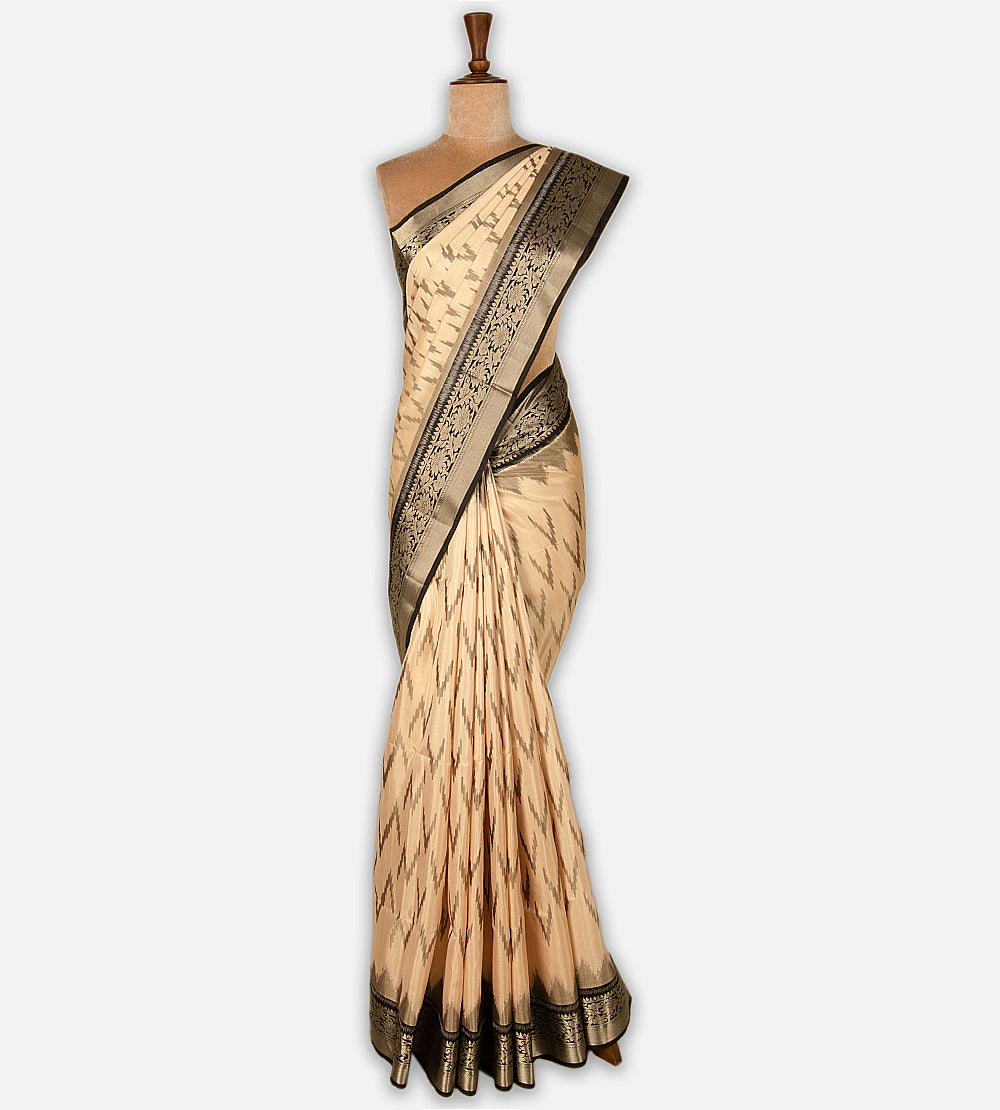 Light Beige Soft Silk Saree