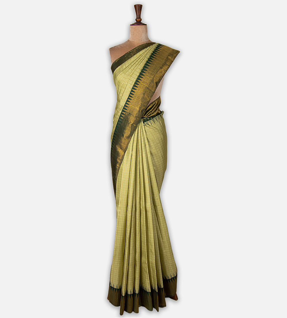 Green Kanchipuram Silk Saree