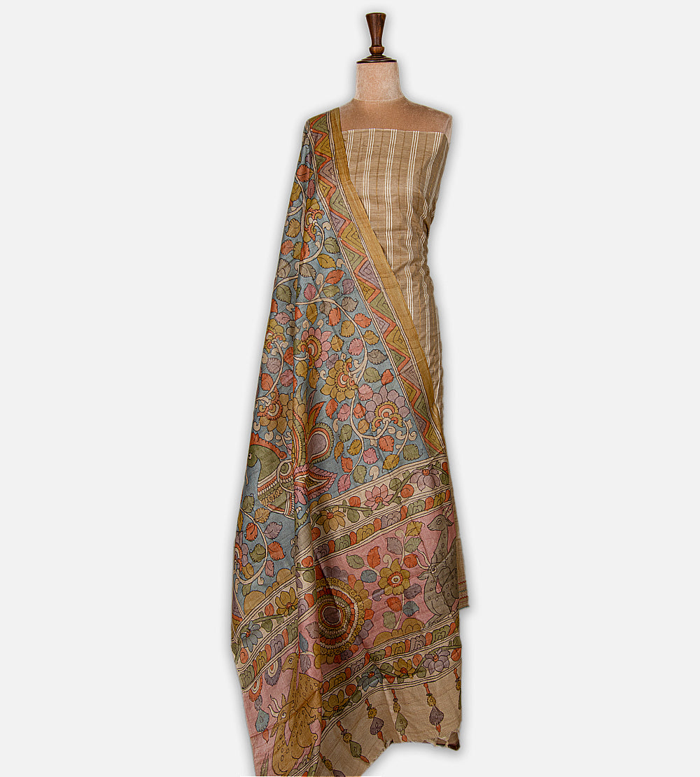Light Beige Tussar Salwar