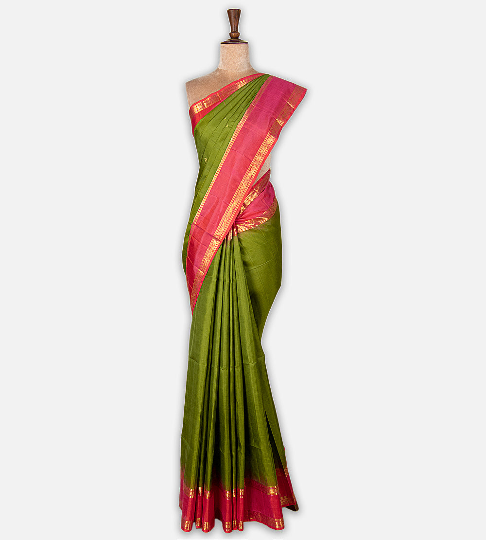 Green Soft Silk Saree