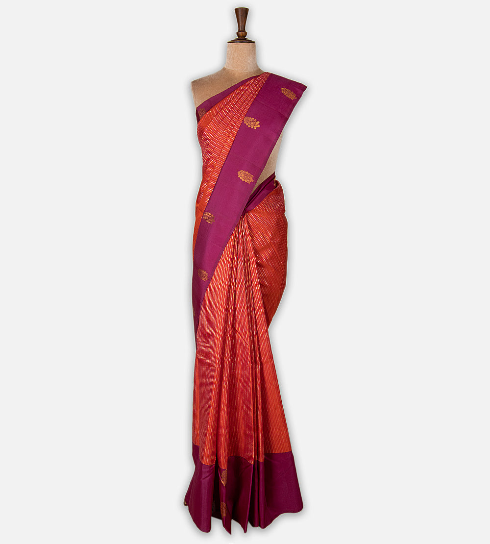 Red Kanchipuram Silk Saree