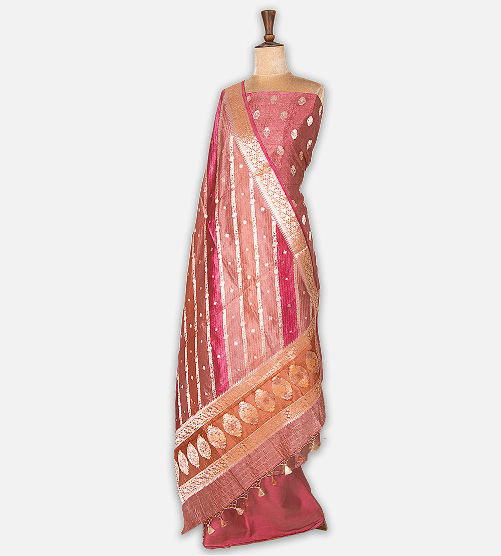 Pink Chaniya Silk Salwar