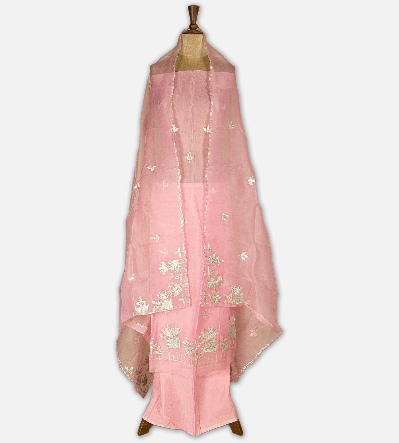 Light Pink Organza Salwar