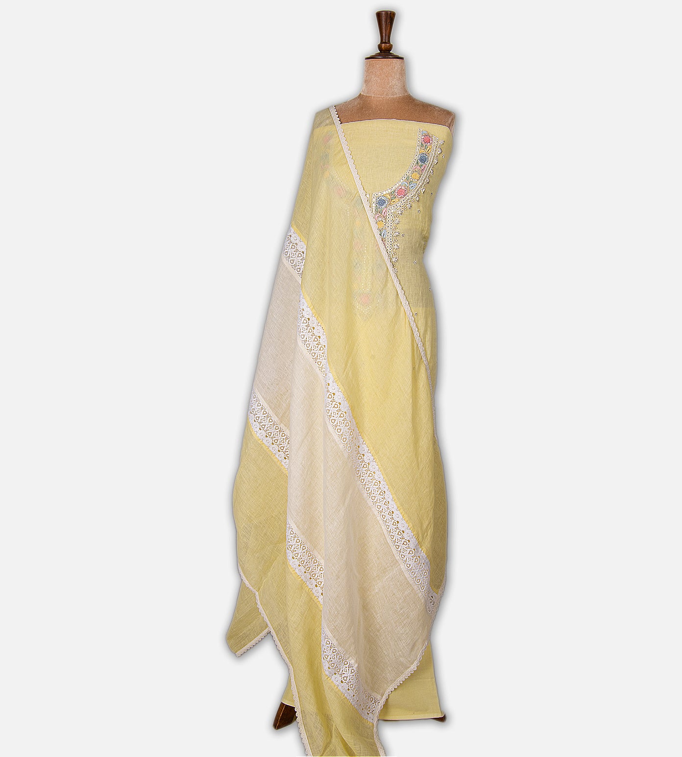 Yellow Linen Salwar