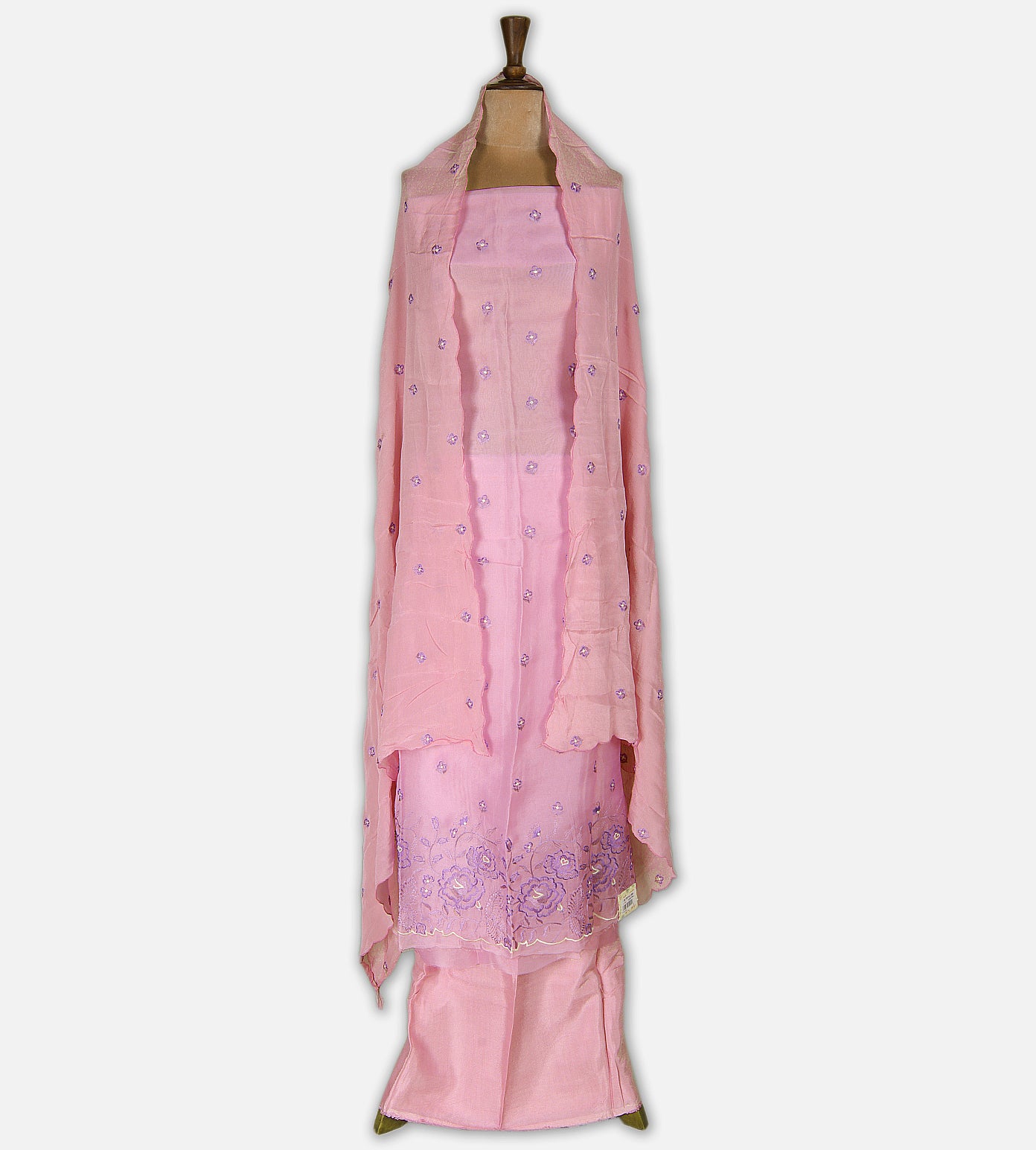 Light Pink Organza Salwar