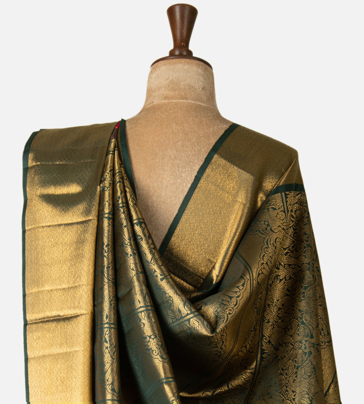 Pink Kanchipuram Silk Saree