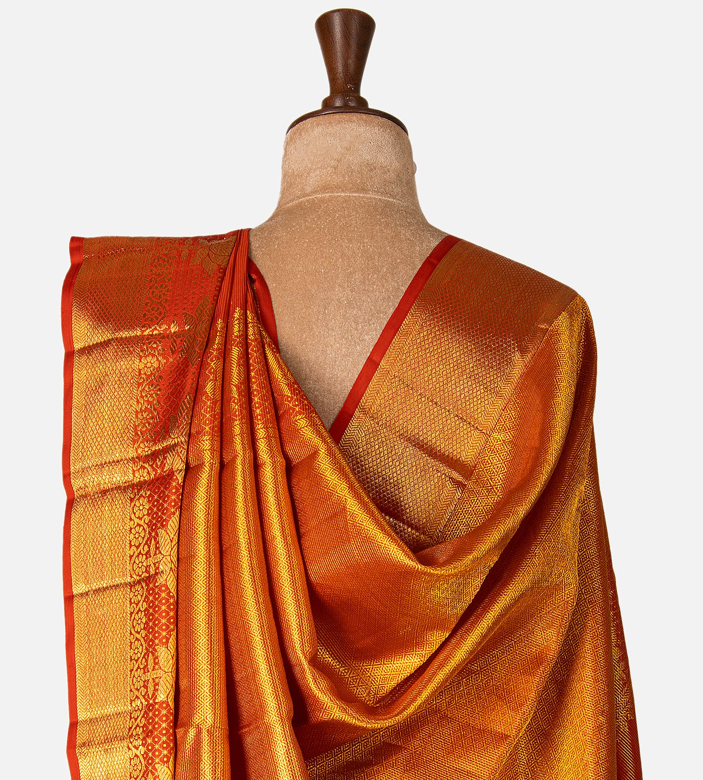 Red Kanchipuram Silk Saree