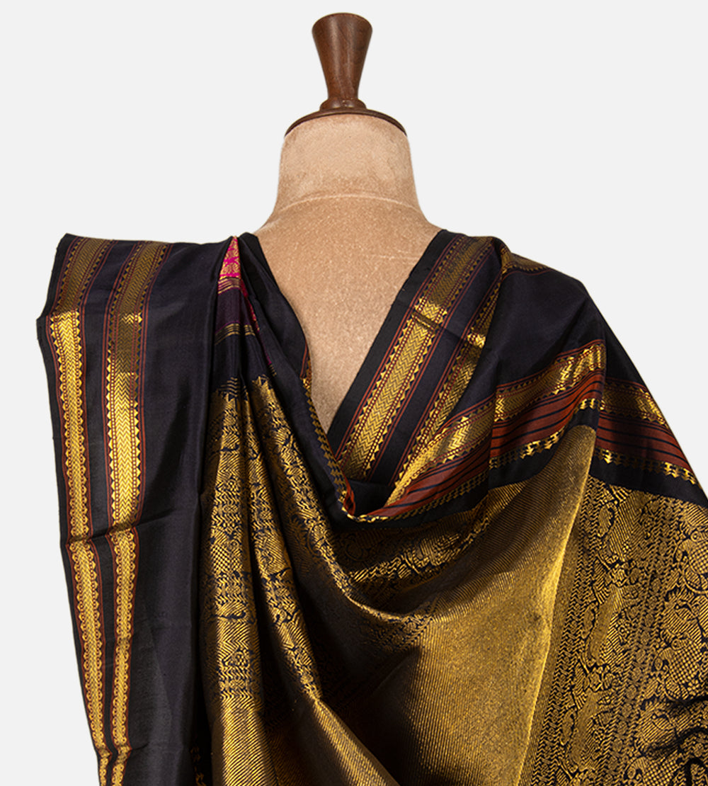 Pink Kanchipuram Silk Saree