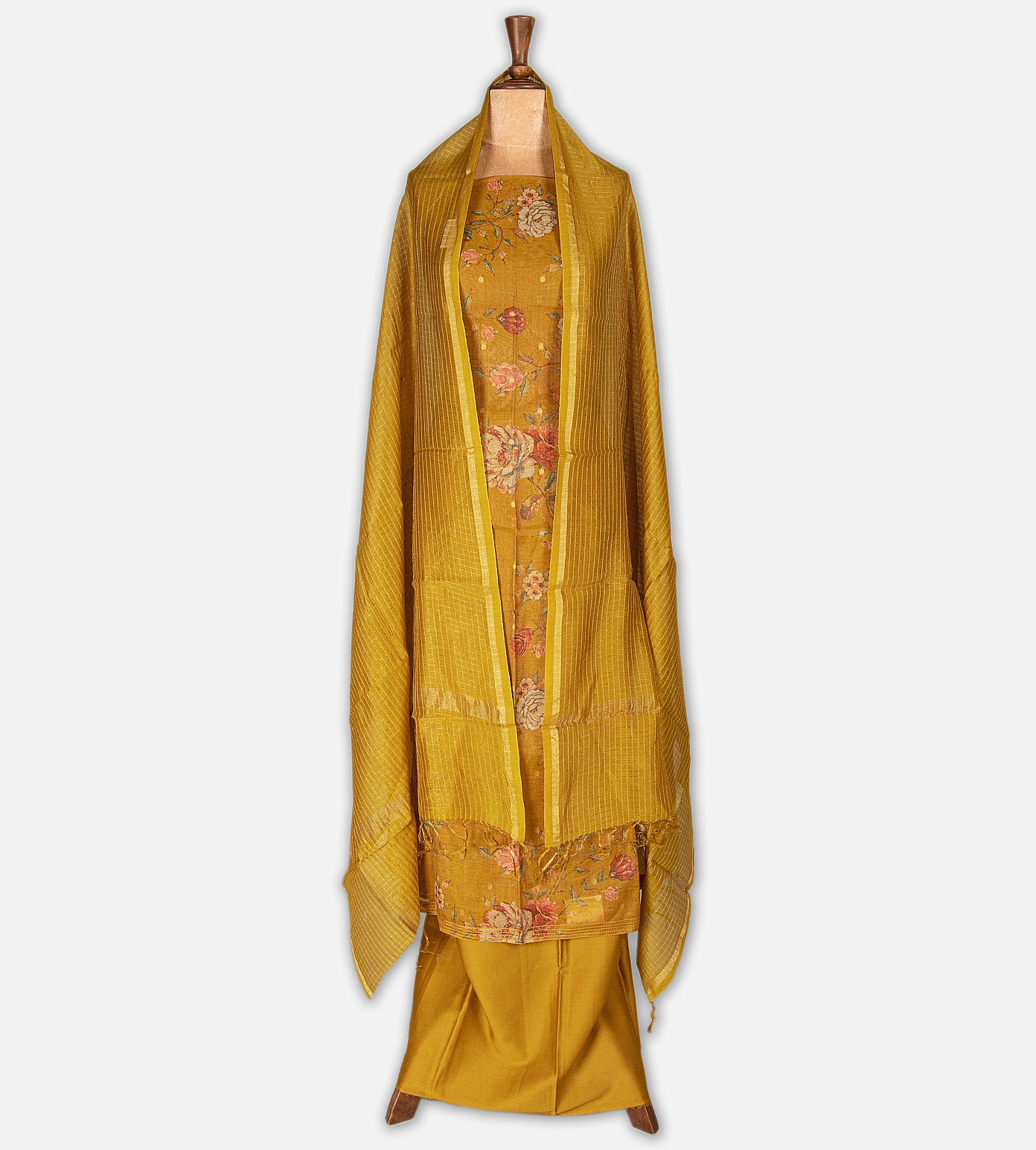 Yellow Tussar Salwar