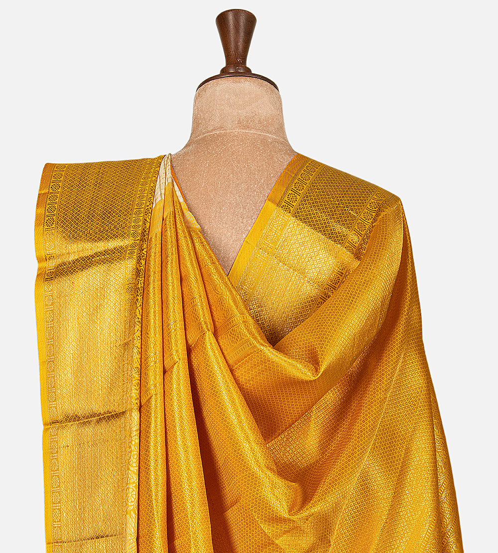 Light Beige Kanchipuram Silk Saree