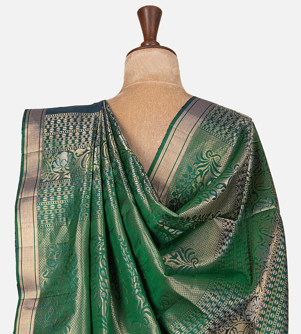 Green Soft Silk Saree