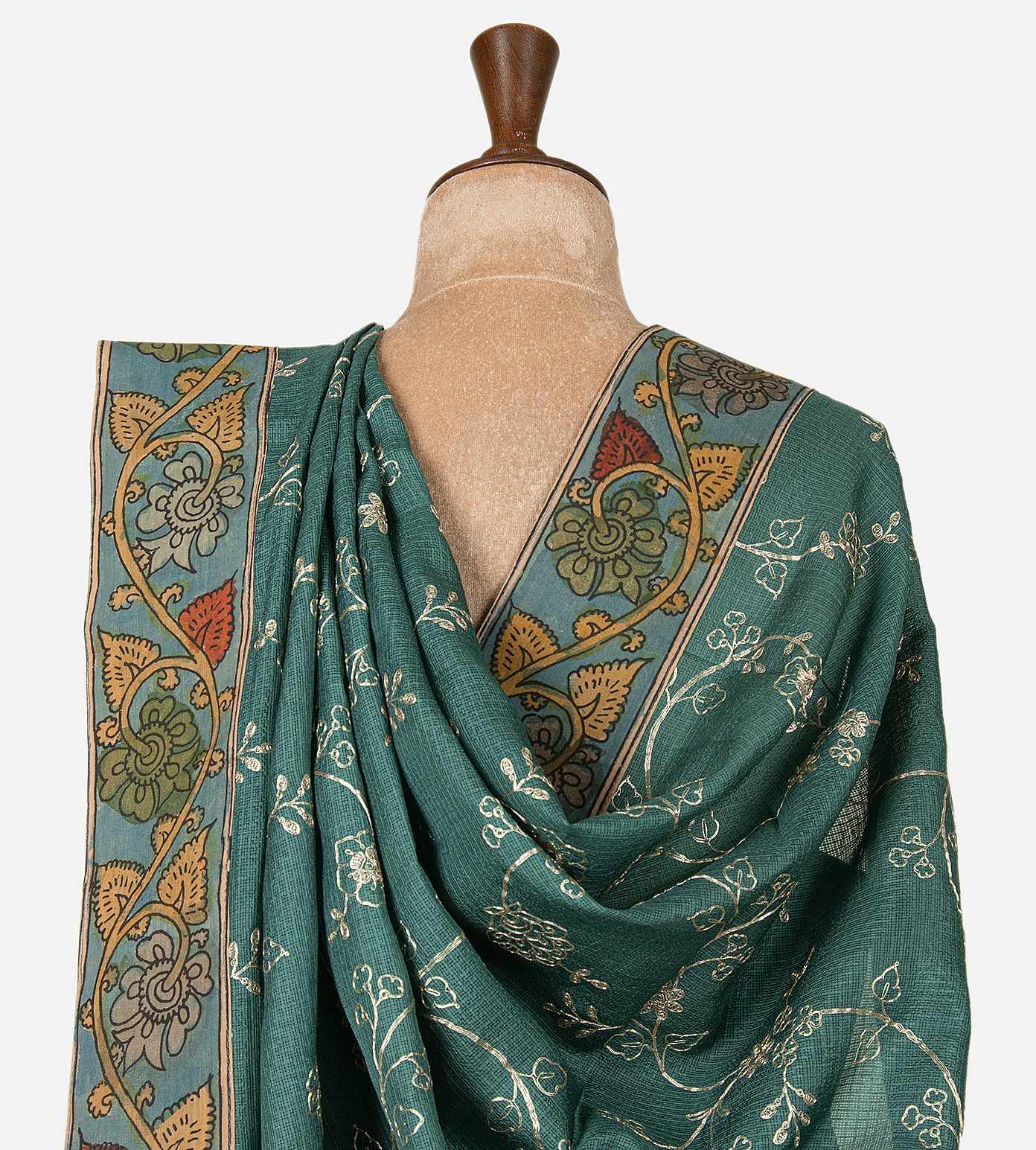 Blue Kota Silk Saree
